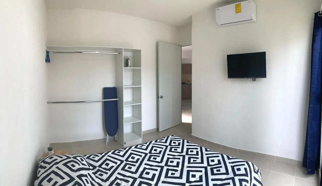 Departamento 2 Habitaciones Con Vista A La Piscina By Eita Cancun Apartment
